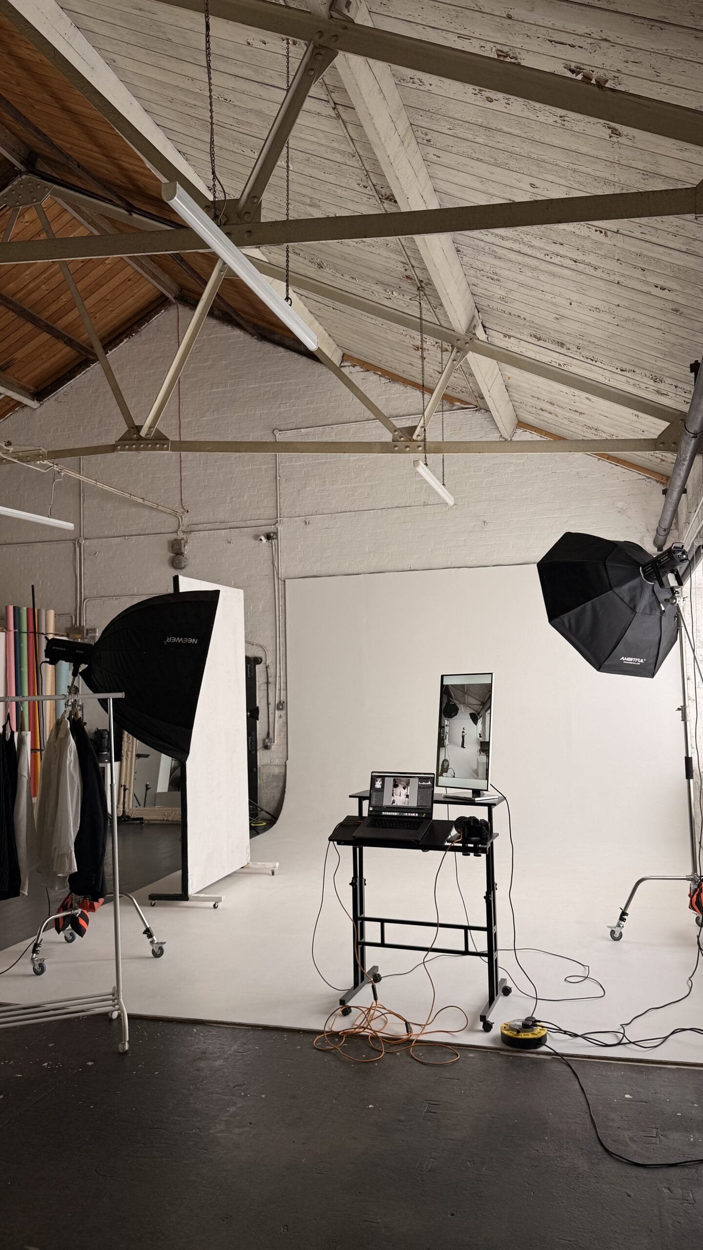 Professional lighting and production setup at Lite Studio