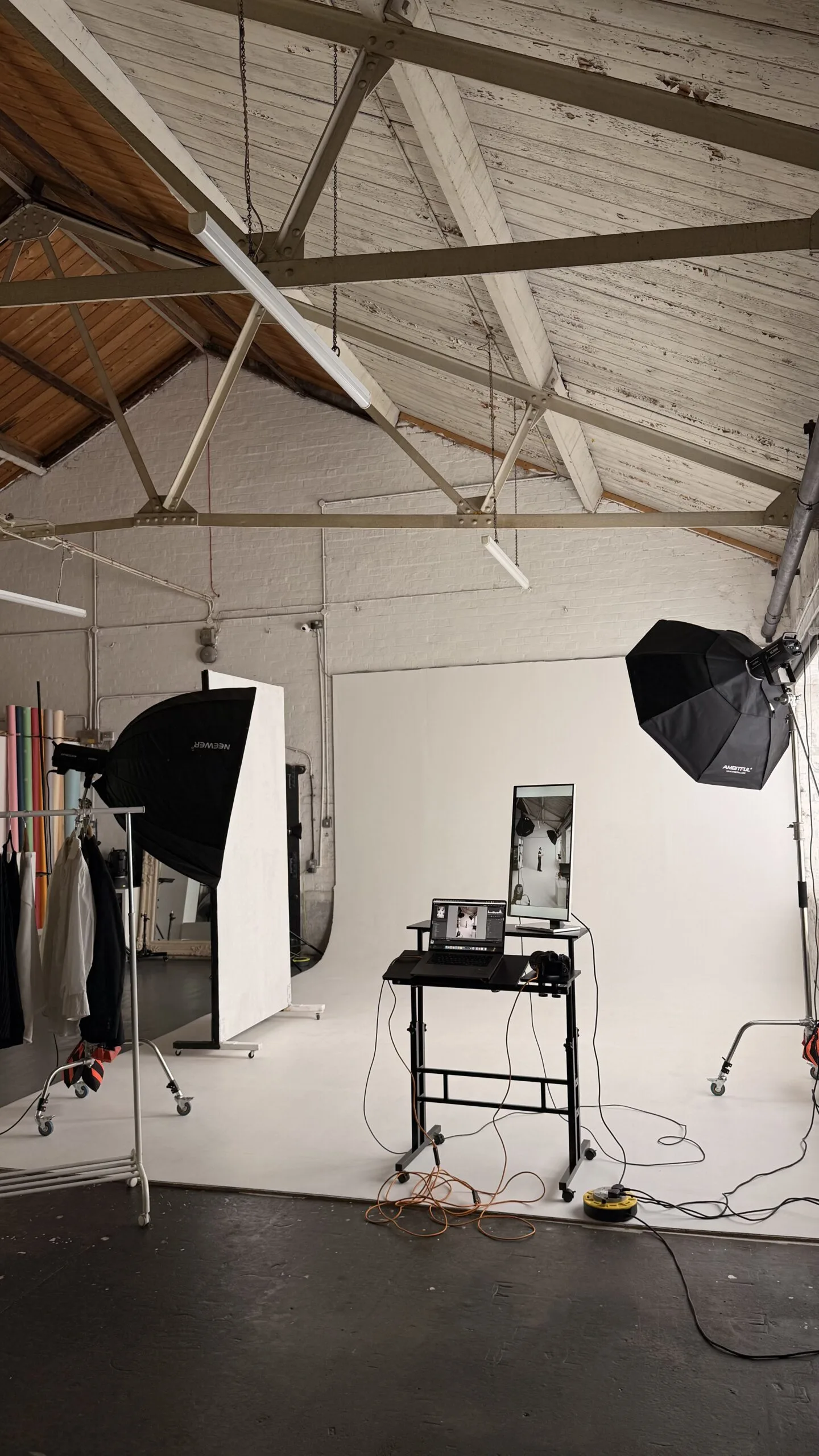 Professional lighting and production setup at Lite Studio